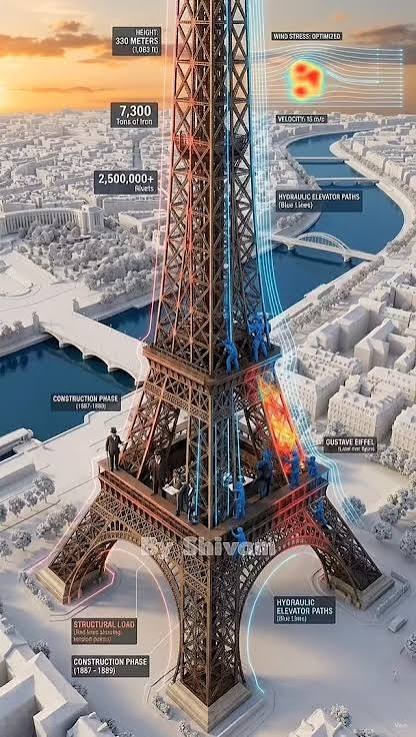 Eiffel Tower Changes with the Temperature: The Science Behind Paris’s Iconic Landmark